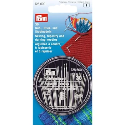 Abbildung von Prym 128,600 Näh Stick Stopfnadelsortiment Tapisserie und gewagte Nadeln, Steel, Silber, Eine Grösse, 30 Count
