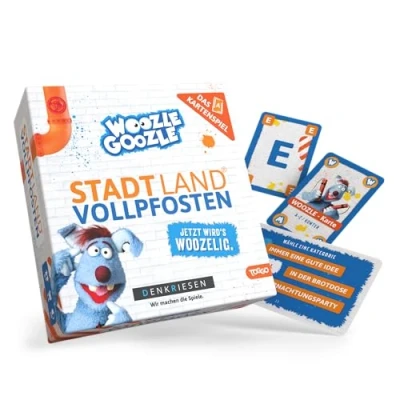 Abbildung von DENKRIESEN Stadt Land VOLLPFOSTEN® Das Kartenspiel WOOZLE GOOZLE Edition Jetzt wird&#039;s woozelig.