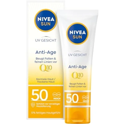 Abbildung von Nivea SUN UV FACE Antiage &amp; Antipigments Cream Sonnenschutz, Größe: 50 ml,