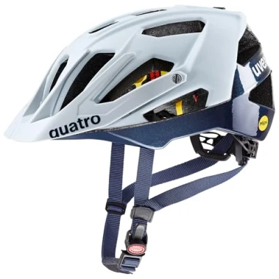 Abbildung von uvex Quatro cc MIPS sicherer MTB Helm für Damen und Herren Sysytem waschbare Innenausstattung Cloud deep Space matt 52 57 cm