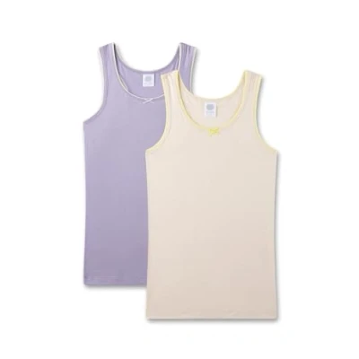 Abbildung von Sanetta 2 PACK Unterhemd/shirt für Kinder, Größe: 152, Purple