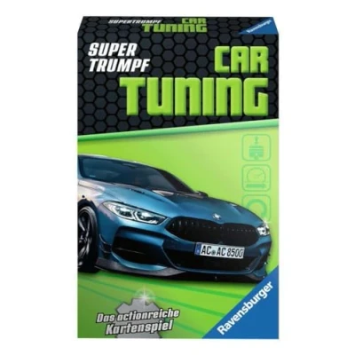 Abbildung von Ravensburger Kartenspiel, Supertrumpf Car Tuning 20684, Quartett und Trumpf Spiel für Technik Fans ab 7 Jahren