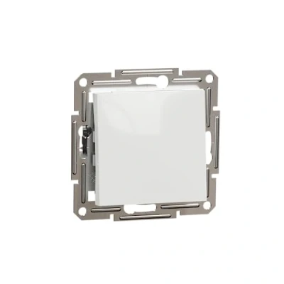 Abbildung von Schneider Electric Asfora EPH0570121D Kreuzschalter Unterputz 10 AX 250 V, Steckklemmen, weiß