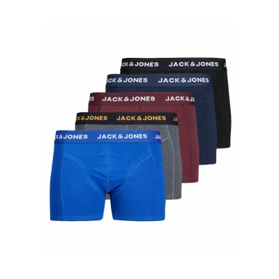 Abbildung von Jack &amp; Jones 5 PACK Boxershorts schwarz, Herren, Größe: Large, Schwarz
