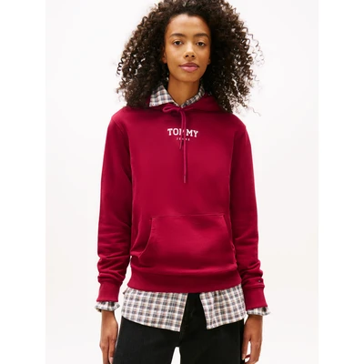 Abbildung von Tommy Jeans LOGO Sweatshirt, Damen, Größe: 40, Lavish cerise