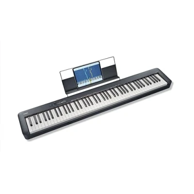 Abbildung von Casio CDP S110BK Digitalpiano mit 88 gewichteten Tasten, schwarz
