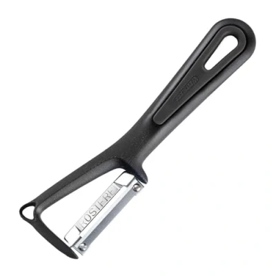 Abbildung von Westmark Universal Sparschäler/Pendelschäler mit Ausstecher, Gentle, Edelstahlklinge, Farbe: Schwarz, 28012270