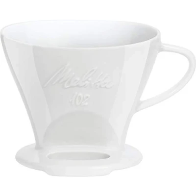 Abbildung von Melitta 218967 Filter Porzellan Kaffeefilter Größe 102 Weiß, 1x2
