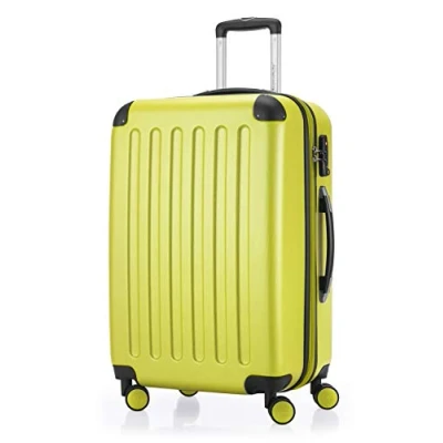 Abbildung von HAUPTSTADTKOFFER SPREE Hartschalen Koffer Trolley Rollkoffer Reisekoffer, 4 Doppel Rollen, 65 cm, 74 L, Farn