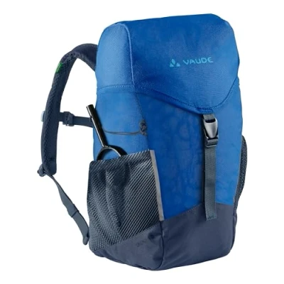 Abbildung von VAUDE Kinderrucksack Skovi für Jungen &amp; Mädchen, komfortabler Wanderrucksack Kinder 10 L in blau, Wetterfester Schulrucksack mit viel Stauraum reflektierende Elemente