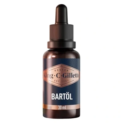 Abbildung von King C. Gillette Bartöl für Männer einen weichen und wohlriechenden Bart, mit unserem charakteristischen Duft 30 ml