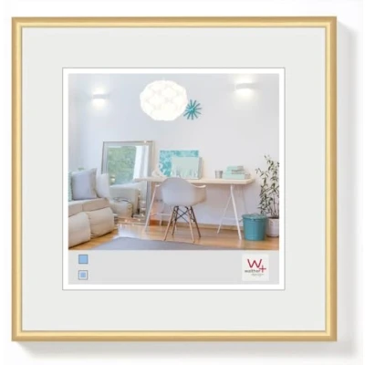 Abbildung von walther design Bilderrahmen gold 30 x cm New Lifestyle Kunststoffrahmen KV330G