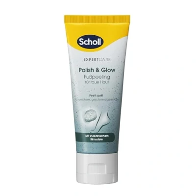 Abbildung von Scholl EXPERTCARE Anti Hornhaut Pflegepeeling Fußpflege für trockene Haut und 1 x 75ml
