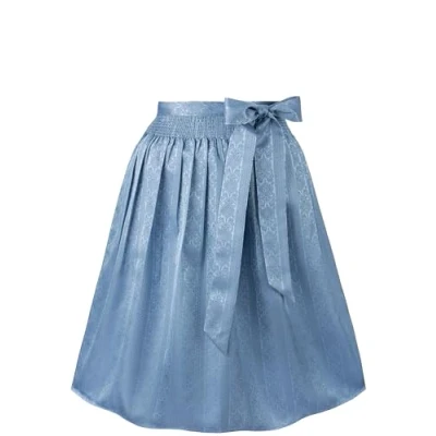 Abbildung von Stockerpoint Corinna Damen Midi Dirndlschürze, hellblau, 34 38