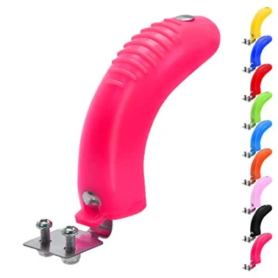 Abbildung von OTFAITP Bremsbeläge hinten für Scooter Ersatz Micro Mini/3in1 Deluxe Series 3 Wheel (Rosarot)