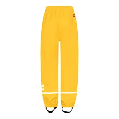 Abbildung von LEGO kidswear PUCK Unisex Regenhose für Kinder, Größe: 146, Yellow