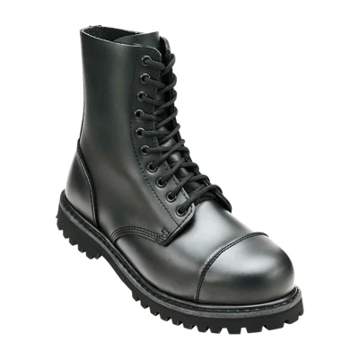 Abbildung von Brandit EYES Phantom Schnürstiefelette, Herren, Größe: 45, Black Schuhe