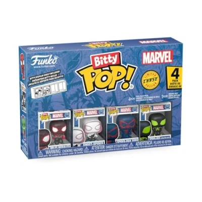 Abbildung von Funko Bitty Pop Spider Man Miles Morales 4er Pack