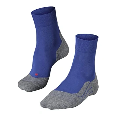 Abbildung von FALKE Herren Laufsocken RU4 Endurance M SO Baumwolle antiblasen 1 Paar, Schwarz (Black Mix 3010), 39 41