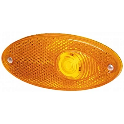 Abbildung von HELLA 2PS 964 295 001 Seitenmarkierungsleuchte Begrenzungsleuchte Anhänger Wohnwagen Halogen 12V Einbau/Schraubanschluss Lichtscheibenfarbe: gelb links/rechts Menge: 1