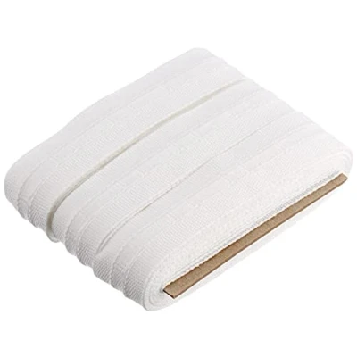Abbildung von GARDINIA Universal Gardinenband, Breite 22 mm, 100 % Polyester, Weiß, 10 m