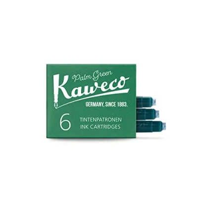 Abbildung von Kaweco Patronen 6 Stück Palm Green