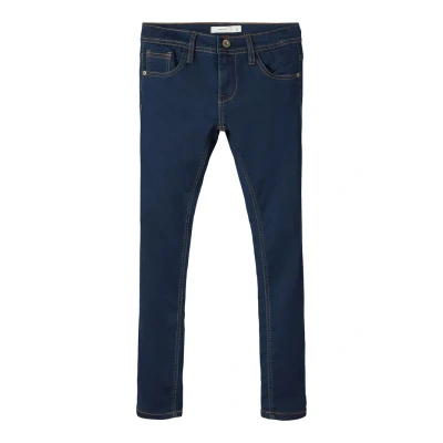 Abbildung von Name it Nkmrobin PANT Jeans Slim Fit für Kinder, Größe: 92, Blue denim