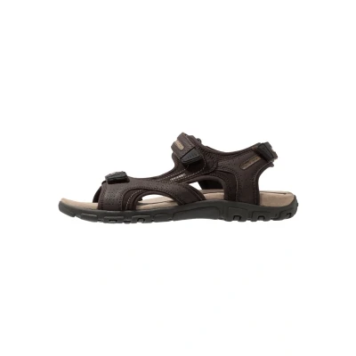 Abbildung von Geox Strada Trekkingsandale, Herren, Größe: 42, Brown/sand Schuhe