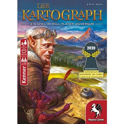 Abbildung von Pegasus Spiele 51310G Der Kartograph, C rahmenlos