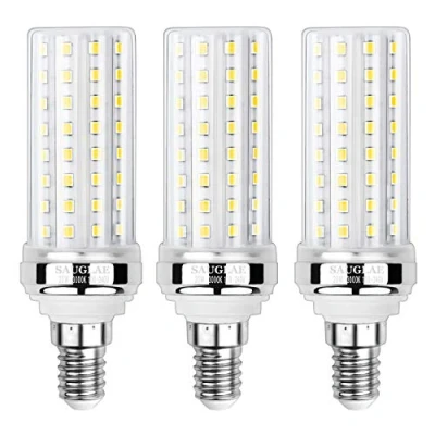 Abbildung von SAUGLAE 20W LED Mais Glühbirnen, 150W Glühlampen Äquivalent, 3000K Warmweiß, 2300Lm, E14 Kleine Edison Schraube 3 Stück
