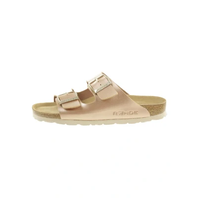 Abbildung von Rohde Pantolette flach, Damen, Größe: 39, lachs Schuhe