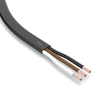 Abbildung von AUPROTEC KFZ Kabel 3x1,5 mm² 10m flach FLRYY I Flachkabel Fahrzeugkabel/Fahrzeugleitung Verschiedene Anwendungen 3 poliges für Anhänger geeignet