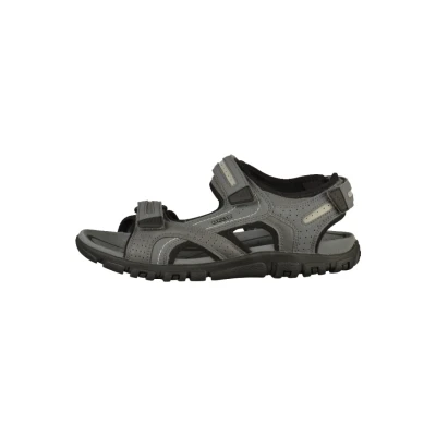Abbildung von Geox Riemensandalette, Herren, Größe: 44, Grey Schuhe