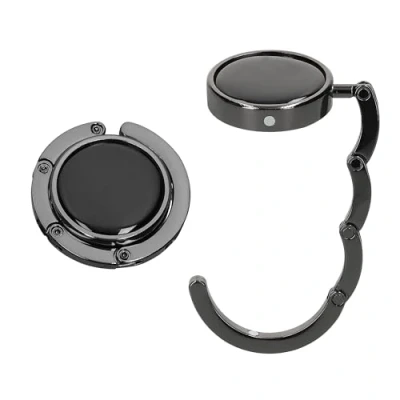 Abbildung von kwmobile Taschenhalter für Tisch 2X Faltbare Antirutsch Handtaschenhalter Haken Taschen Aufhänger Geschenkidee Gadgets Frauen Taschenhaken Set