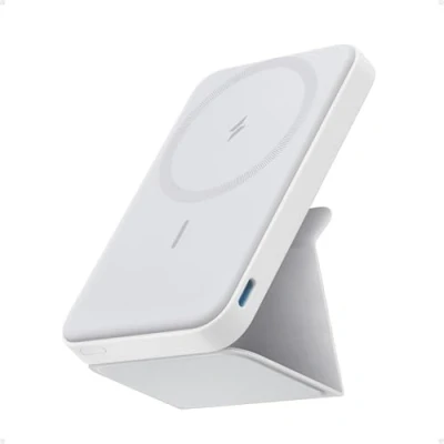 Abbildung von Anker 622 Magnetische Kabellose Powerbank (MagGo), 5000mAh Klappbare mit USB C für iPhone 14/13/12, Dolomiten