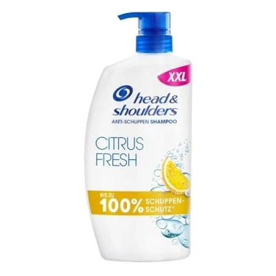 Abbildung von Head &amp; Shoulders Citrus Fresh Anti Schuppen Shampoo für Fettiges Haar 800 ml Pumpspender, Bis zu 100 Prozent Schuppenschutz, Klinisch Getestet, Sauberes Frischegefühl mit Zitrusduft