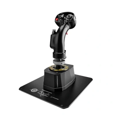Abbildung von Thrustmaster AVA F/A 18 Super Hornet Flightstick, Modulare Basis für Flugsimulations Joystick am PC, Inklusive Flightstick Replika des Kampfflugzeugs 18C