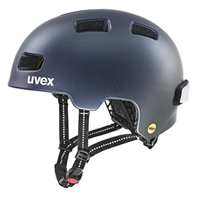 Abbildung von uvex City 4 MIPS leichter Helm für Damen und Herren Sysytem inkl. LED Licht deep space matt 55 58 cm