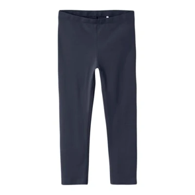 Abbildung von NAME IT Mädchen Nkfvivian Capri Ff Noos Leggings, Dark Sapphire, 134 EU