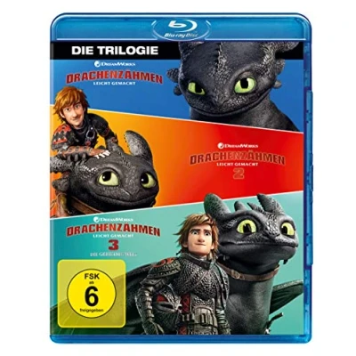 Abbildung von Drachenzähmen leicht gemacht Die Trilogie [3 DVDs]