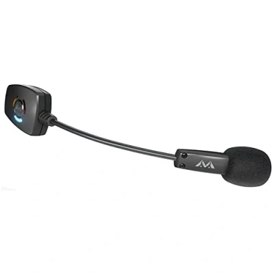 Abbildung von Antlion Audio ModMic kabelloses ansteckbares Mikrofon Uni und Omni direktionales mit Stumm Schalter, kompatibel Mac, Windows PC, Playstation 4 mehr
