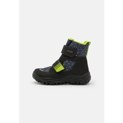 Abbildung von Superfit Husky Snowboot/Winterstiefel für Kinder, Größe: 25, Schwarz/hellgrün Schuhe