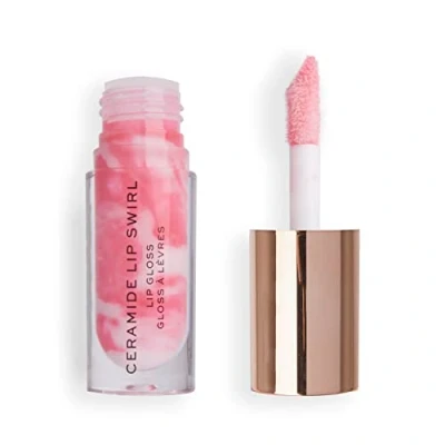 Abbildung von Makeup Revolution LIP Swirl Ceramide Gloss Lipgloss, Größe: 4.5 ml, Soft pink
