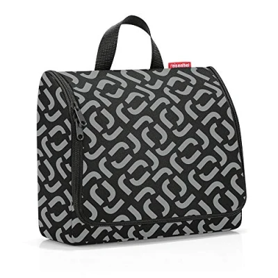 Abbildung von reisenthel toiletbag XL Signature Black praktischer Kulturbeutel mit Haken, wasserabweisendes Material