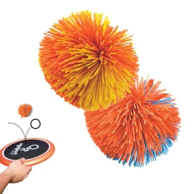 Abbildung von Schildkröt Ersatzbälle 2 Soft Bälle für das Ogo Sport Spiel, Blau/Orange, Ø6,5cm