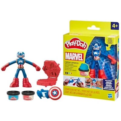 Abbildung von Play Doh Captain America Stamping Shield