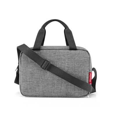 Abbildung von reisenthel coolerbag to go Twist Silver Kleine Lunch Kühltasche zum Umhängen Ideal für Picknicks, das Büro und unterwegs