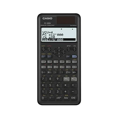 Abbildung von Casio FC 200V2 Finanzrechner
