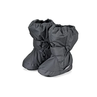 Abbildung von Sterntaler Jungen Baby Stiefel mit Klettverschluss, Farbe: Eisengrau, Größe: 17/18, Alter: 6 9 Monate, Artikel Nr.: 5101510