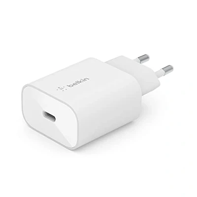Abbildung von Belkin BoostCharge 25 W Ladegerät mit PPS, USB C Power Delivery, Ladegerät, Schnellladegerät für das iPhone 16, 15, Samsung Galaxy, Galaxy Note, Pixel, iPad Pro, Mini